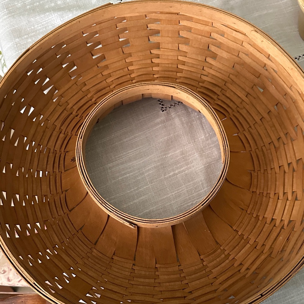 Longaberger Brown Woven Basket
